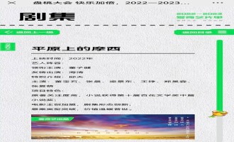 《平原上的摩西》全集百度云(720高清国语版)下载